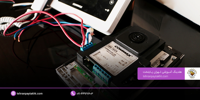 آموزش نصب آیفون تصویری