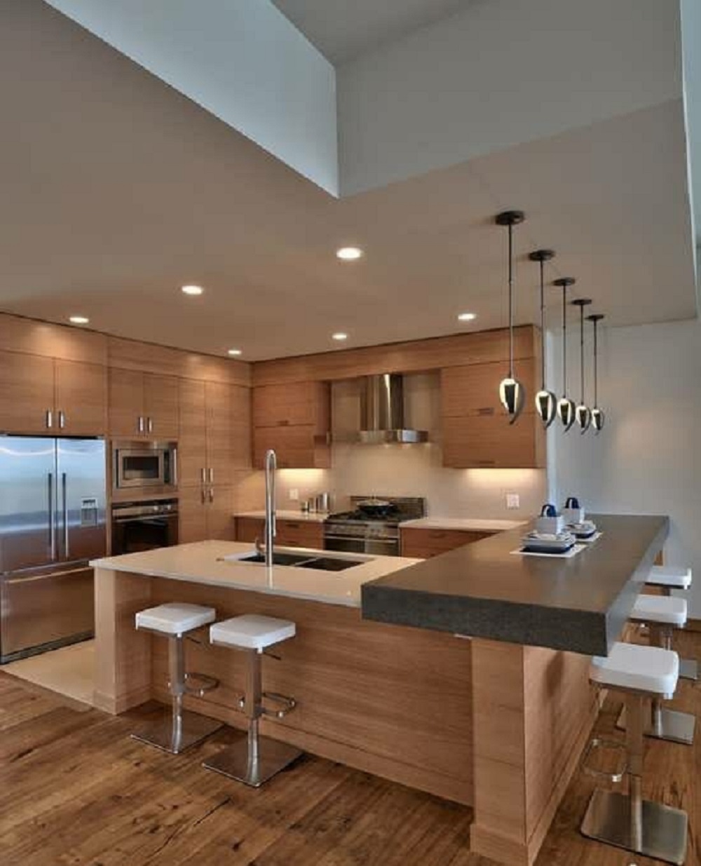 کابینت طرح ال شکل