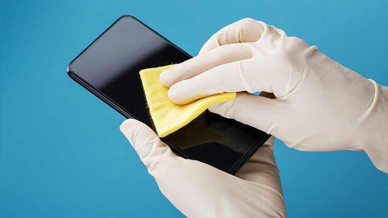 حل مشکل لمس خودکار گوشی